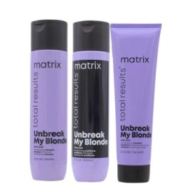 Matrix Total Result Unbreak My Blonde Kit Shampoo 300ml Conditioner 300ml Reviving Leave-in Revitalizante 300ml