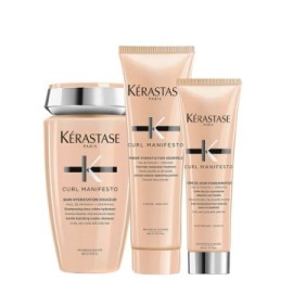 Kerastase Curl Manifesto Kit Capelli Ricci Shampoo250ml Balsamo250ml Crema150ml