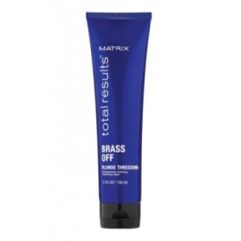 Matrix Total Results Brass Off Blonde Threesome 150ml - crema antigiallo senza risciacquo